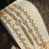 Heart bracelets