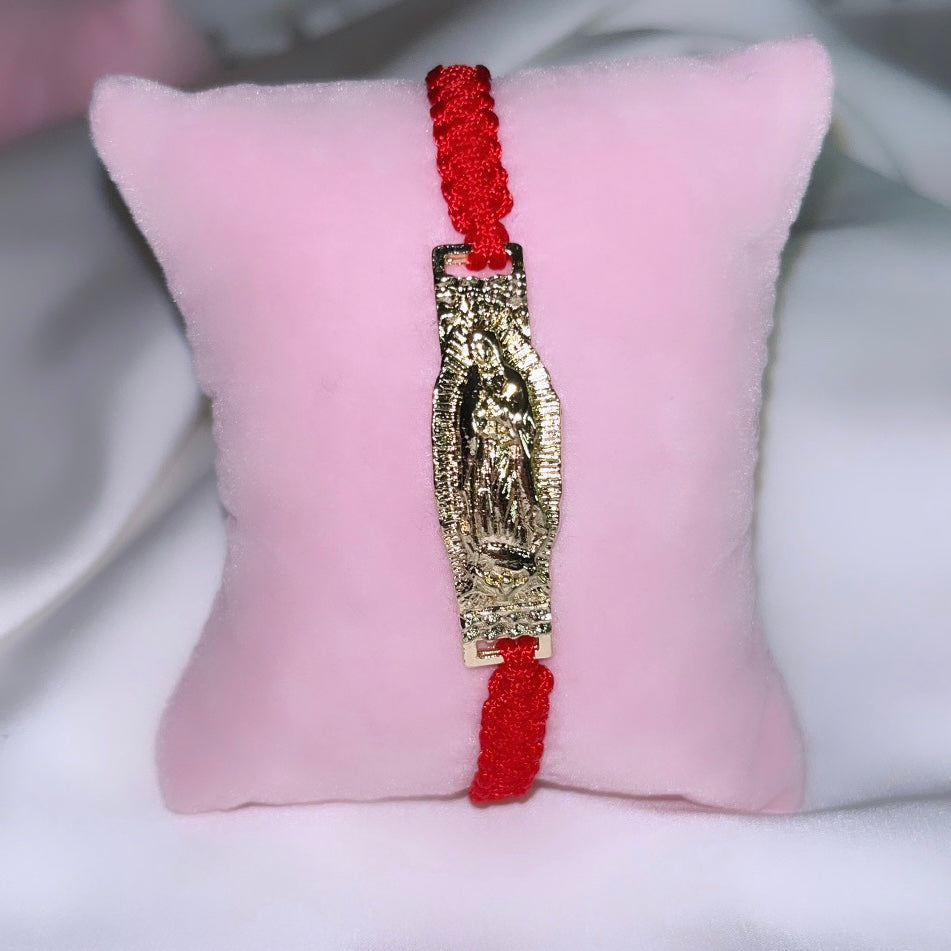 Pulseras religiosas de nailon