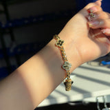 Chino  lucky link bracelet