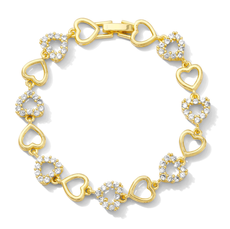 Pulseras de corazón