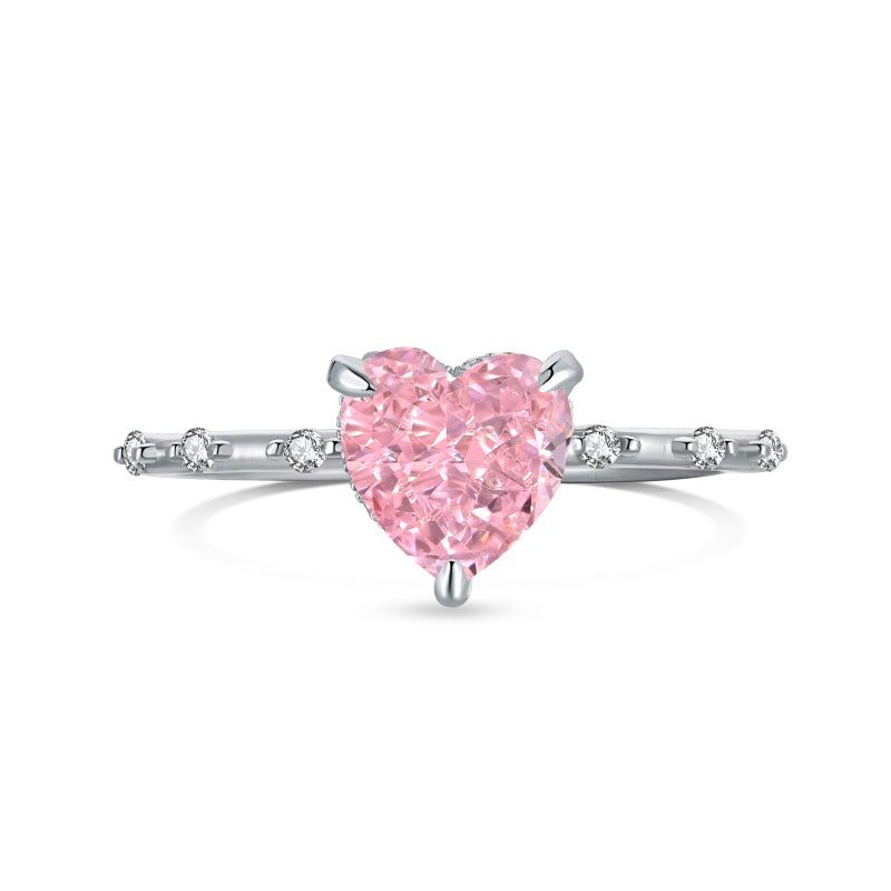 Pink Valentines 925 Sterling silver Ring