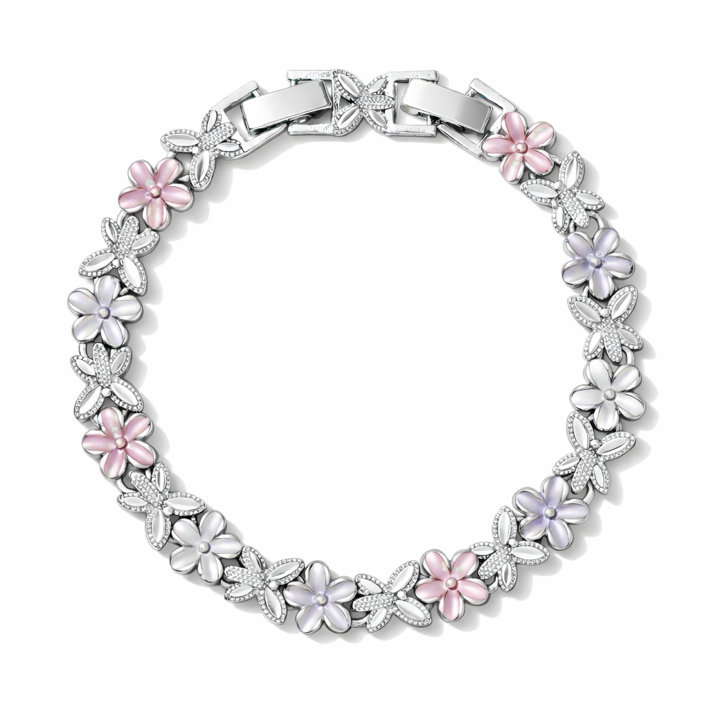 hibiscus flower bracelet