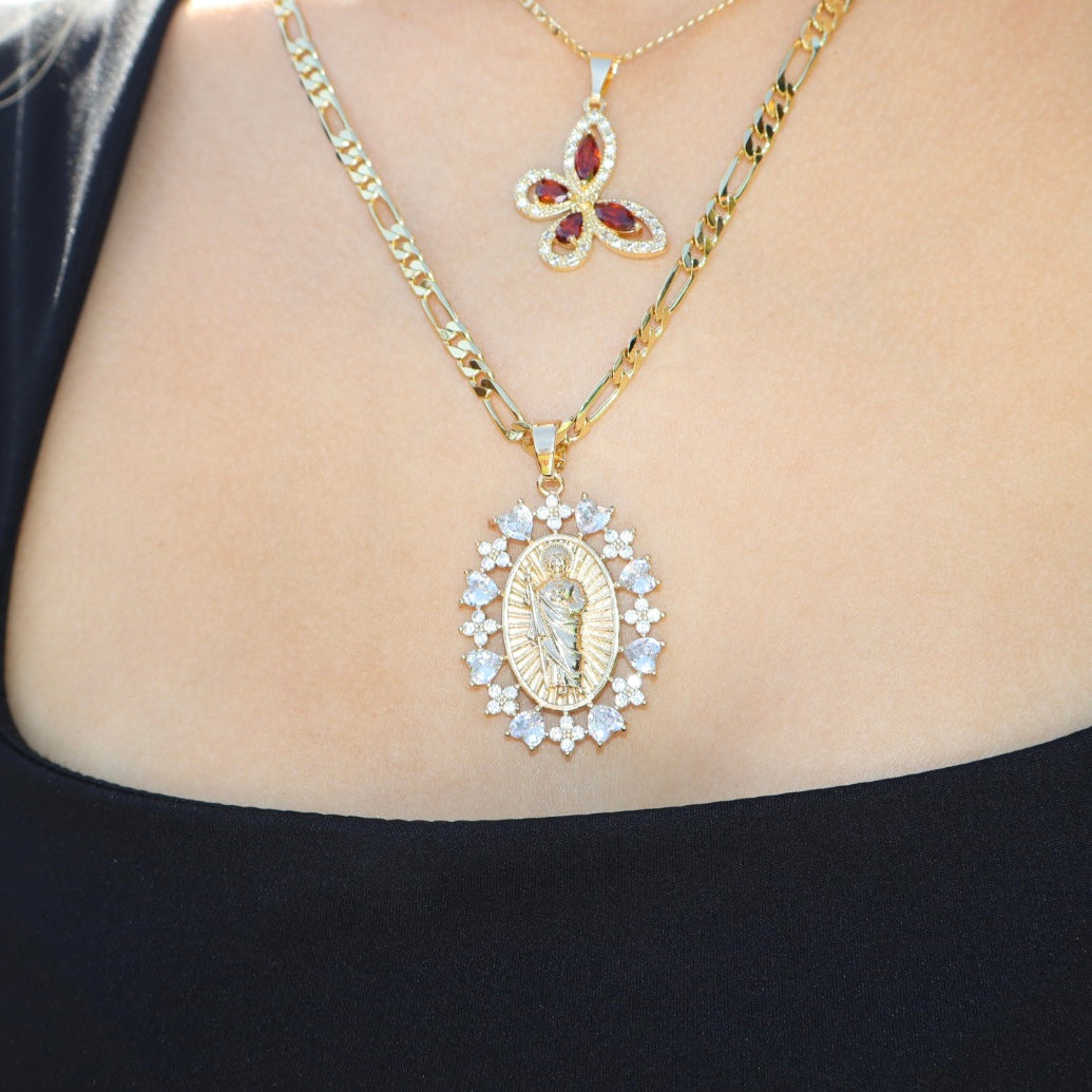 REINA DE CORAZONES CADENA- COLLAR