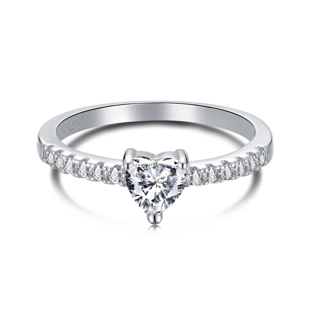 S925 Alice Heart Ring