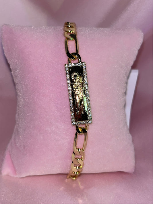 (2) san judas bracelet